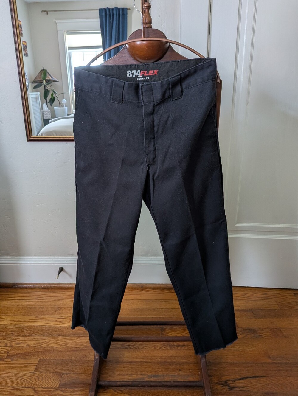 874Flex Men's Black Stretch Work Pants